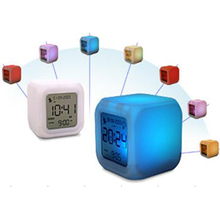 七彩四方鐘 點亮生活，創新促銷——電子產品銷售的得力助手